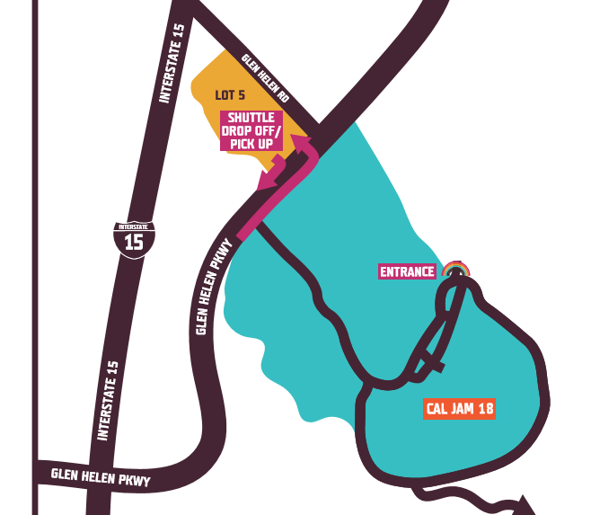 Cal Jam 18 Is Going Green! Now Offering Bus Shuttles FestDrive